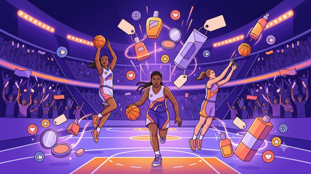 P&G выводит несколько брендов в партнёрство с WNBA